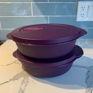 TUPPERWARE | Set of 2 - Medium Lunch Containers with Lids